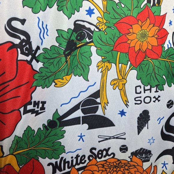 Destroyer Rocks Chicago White Sox Button Down Size Medium - Picture 4 of 6